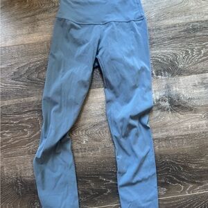 Blue High-Waisted Leggings BORN PRIMITIVE